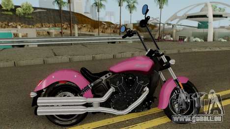 Indian Scout Sixty 2018 pour GTA San Andreas