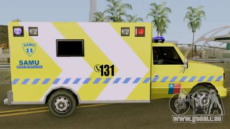 SAMU Ambulance für GTA San Andreas
