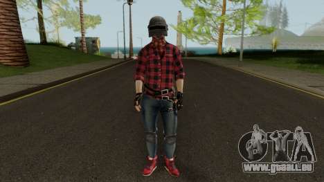 PUBGSkin 3 ByLucienGTA pour GTA San Andreas