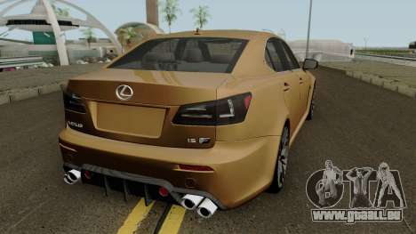 Lexus IS Sport pour GTA San Andreas