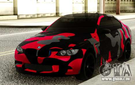 BMW M3 CAMO für GTA San Andreas