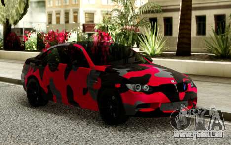 BMW M3 CAMO für GTA San Andreas