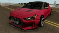 Hyundai Veloster Turbo WideBody 2019 für GTA San Andreas