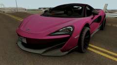 Mclaren 600LT 2019 für GTA San Andreas