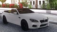 BMW M6 Cabrio White pour GTA San Andreas