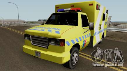 SAMU Ambulance pour GTA San Andreas