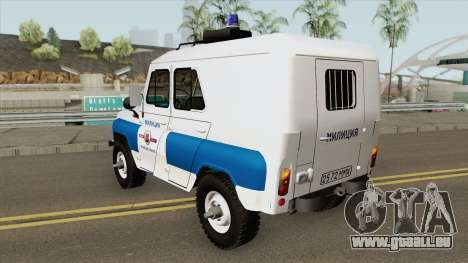 UAZ 3151 (Police Municipale) pour GTA San Andreas