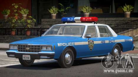 Chevrolet Impala NYC Police 1984 pour GTA 4
