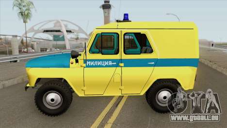 UAZ 469 (Polizei Union) für GTA San Andreas