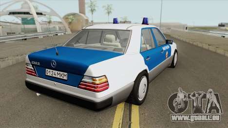 Mercedes-Benz W124 (Police) 1990 pour GTA San Andreas