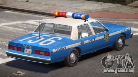 Chevrolet Impala NYC Police 1984 pour GTA 4