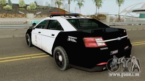 Ford Taurus LSPD (LAPD) 2014 pour GTA San Andreas