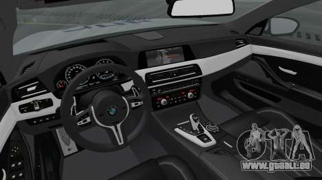 BMW M5 F10 SB police de la circulation pour GTA San Andreas