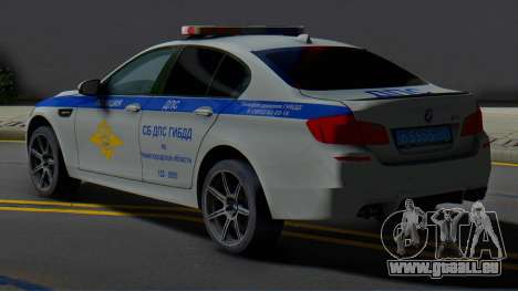 BMW M5 F10 SB police de la circulation pour GTA San Andreas
