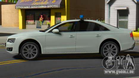 Audi A8 2013 l'Administration de la région pour GTA San Andreas