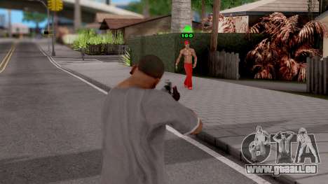 Enemy Health Indicator pour GTA San Andreas
