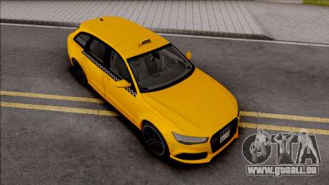 Audi RS6 C7 Taxi für GTA San Andreas
