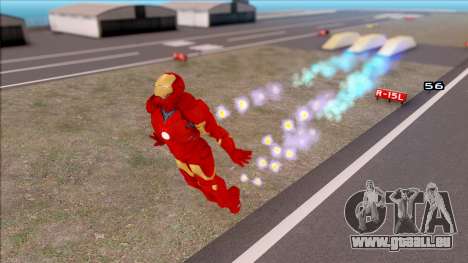 Iron Man Fly für GTA San Andreas