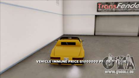 Special Vehicle Upgrade Shop pour GTA San Andreas