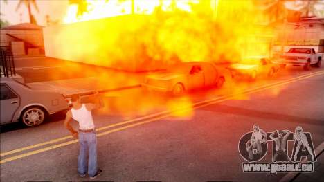 CJ Fire Power für GTA San Andreas