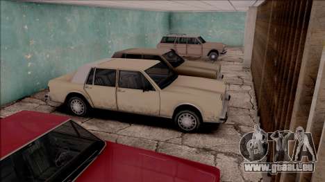 Car Parking Garage Like GTA V für GTA San Andreas