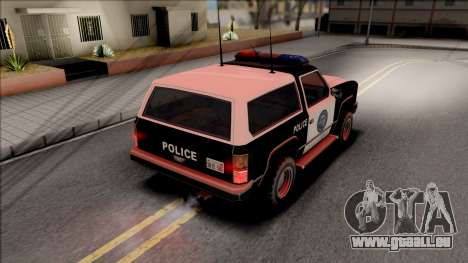Police Car Flashing Lights pour GTA San Andreas