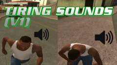 Tiring Sounds v1 für GTA San Andreas