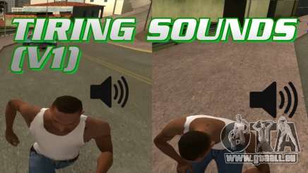 Tiring Sounds v1 für GTA San Andreas