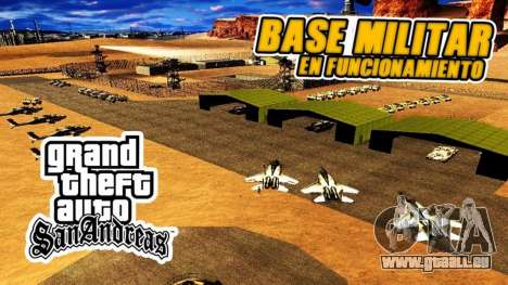 Military Base in Operation für GTA San Andreas