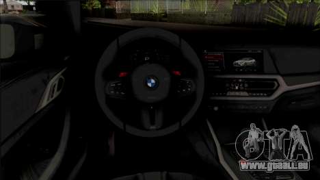 BMW M4 2021 WideBody für GTA San Andreas