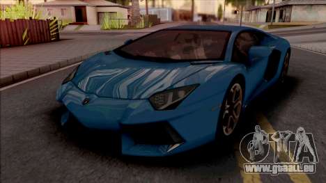 Lamborghini Aventador (SA Lights) pour GTA San Andreas