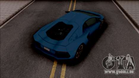 Lamborghini Aventador (SA Lights) für GTA San Andreas