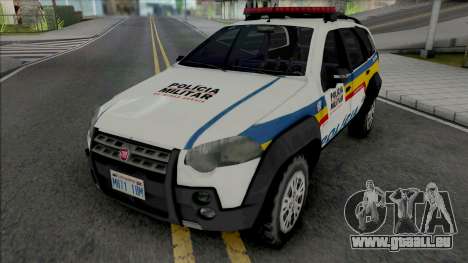 Fiat Palio Weekend Adventure 2013 PMMG pour GTA San Andreas