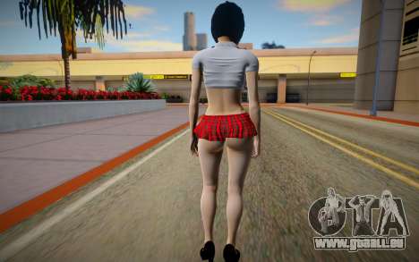 Hot Ada Wong School DIMENSIONS Miniskirt THICC pour GTA San Andreas