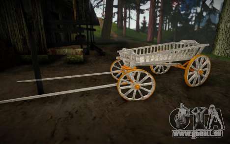 Wooden carts (OLD) für GTA San Andreas