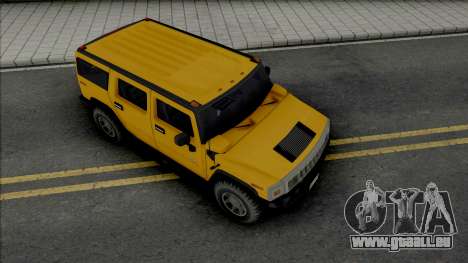 Hummer H2 2003 Improved pour GTA San Andreas