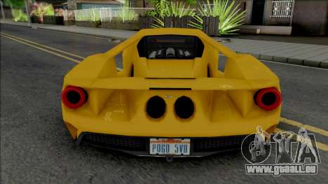 Ford GT Concept Car 2017 SA Style für GTA San Andreas