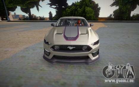 Ford Mustang 2021 für GTA San Andreas