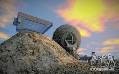 UFO Research Camp At Mount Chiliad II für GTA San Andreas
