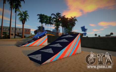 Beach Ramps Cleo Mod Verona Beach für GTA San Andreas
