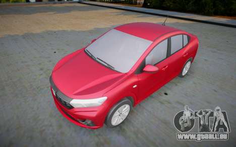 Dacia Logan 2021 (interior lowpoly) für GTA San Andreas