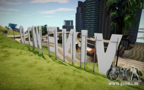 Vinewood Sign From GTA V pour GTA San Andreas