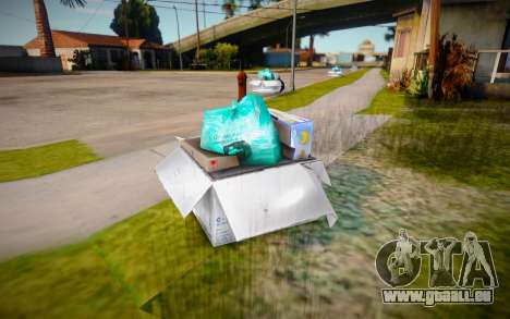 Box with Garbage für GTA San Andreas
