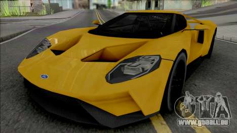 Ford GT Concept Car 2017 SA Style für GTA San Andreas