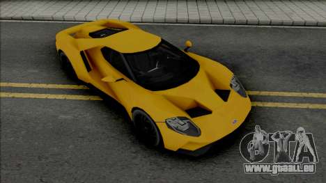 Ford GT Concept Car 2017 SA Style für GTA San Andreas