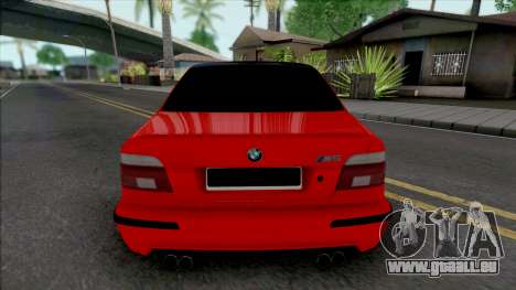 BMW 5-er E39 Red Black pour GTA San Andreas