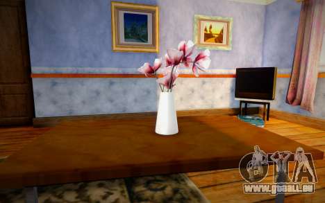 Vase with poppies für GTA San Andreas