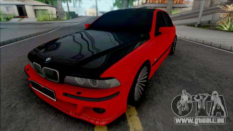BMW 5-er E39 Red Black pour GTA San Andreas
