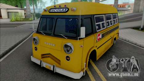 Dodge Bus Escolar v2 für GTA San Andreas