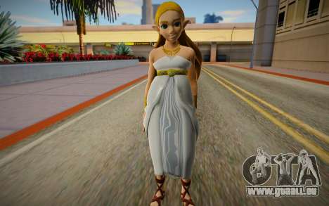 Zelda Goddes Dress Breath Of The Wild pour GTA San Andreas